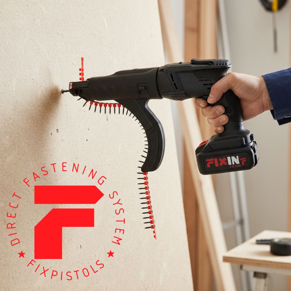 Работа с ленточным шуруповертом