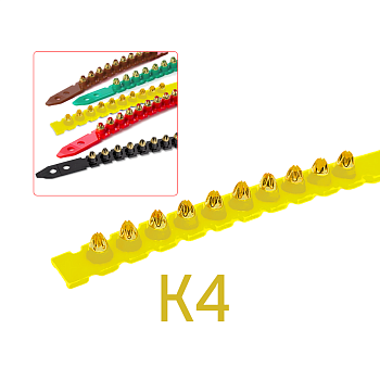 Патроны монтажные F-К4 желтые 6.8х11 в кассете (100шт/уп)